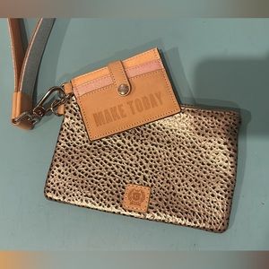 Consuela Wesley Metallic Combo Wristlet